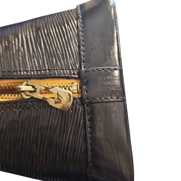 Louis Vuitton Black and Yellow Epi Alma Leather Handbag - Picture 6 of 13